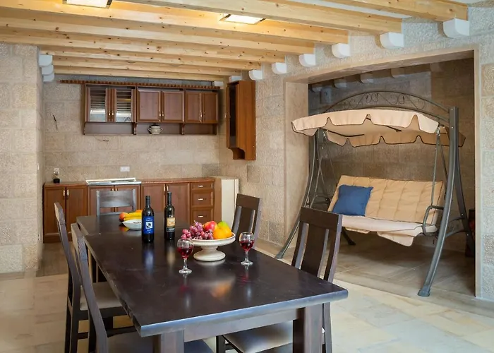 Luxury Stone Nevija With Heated Pool Villa