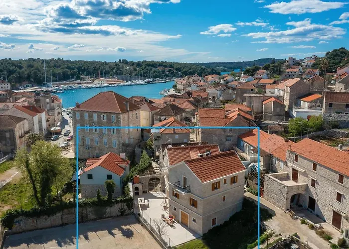 Villa Luxury Stone Nevija With Heated Pool Milna (Brac)