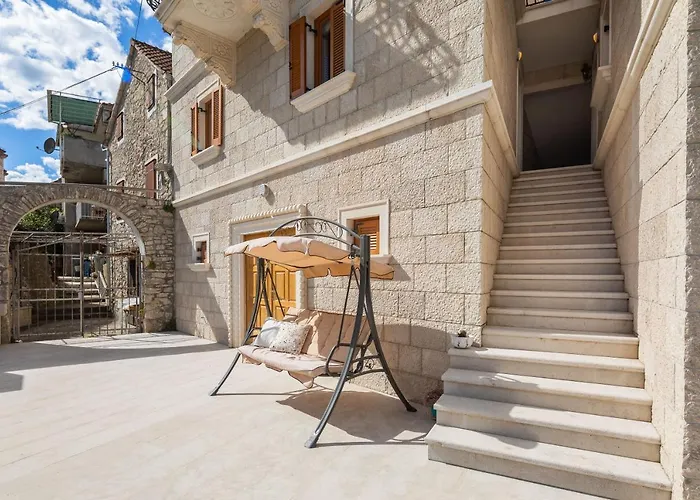 Villa Luxury Stone Nevija With Heated Pool Milna (Brac)